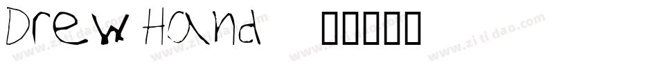 Drew Hand 1字体转换